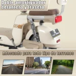 Motobici Eléctrica Honey Whale U3 Pro Blanco - Imagen 5